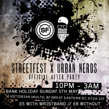 streetfest and urban nerds afterparty
