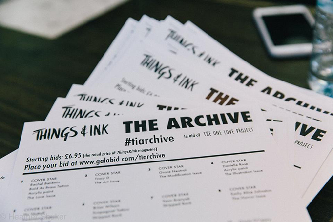 THINGS AND INK THE ARCHIVE EXHIBITION 6