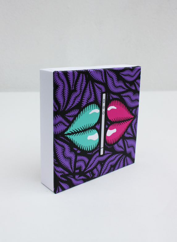 iKiss canvas block side
