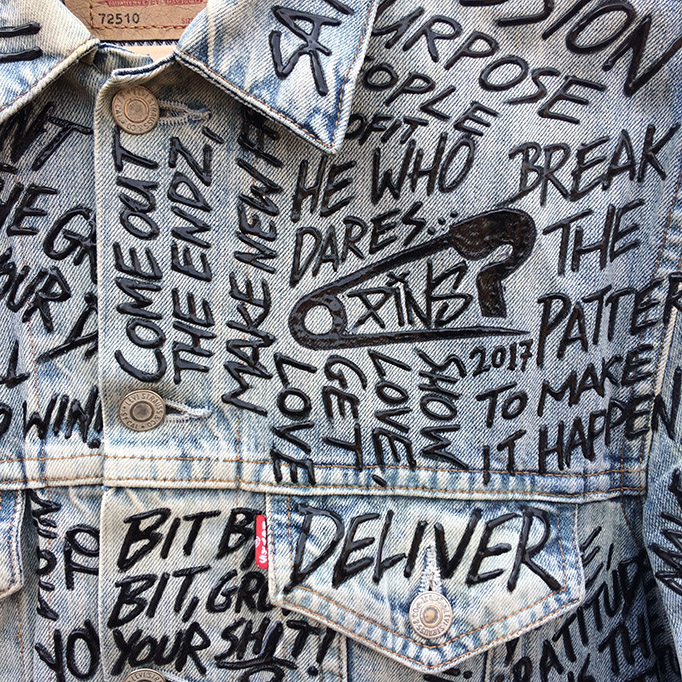 PINPOWERED, 2017, PINS© LEVIS DENIM TRUCKER JACKET 3