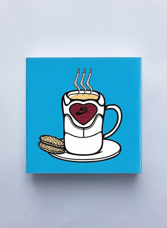 Nice Cuppa – Canvas block
