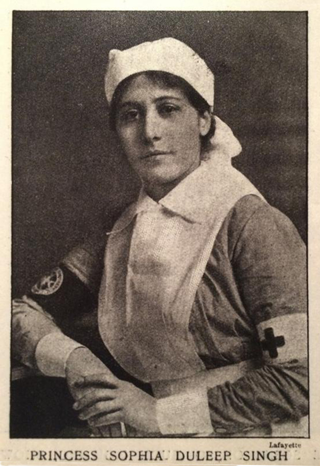 Princess Sophia Duleep Singh, British Indian WW1 Nurse, Suffragette