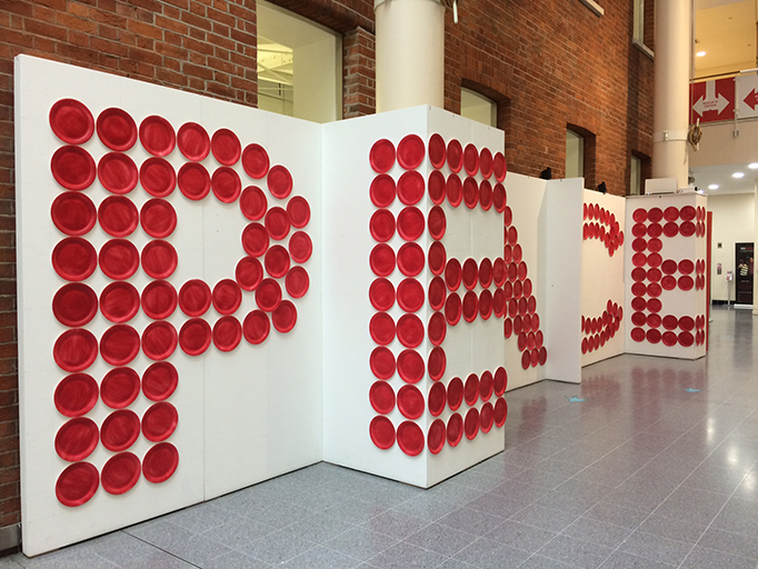 Plate Of Peace Installation, PINS 10, Croydon