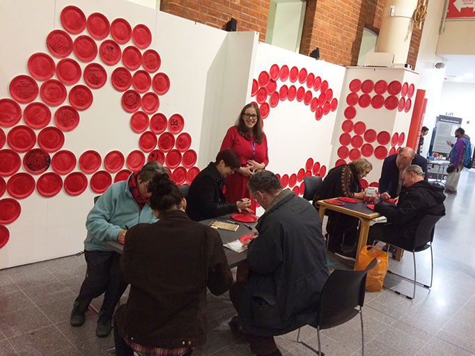 Plate Of Peace Installation, PINS 18, Croydon