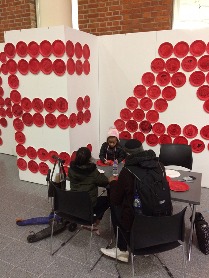 Plate Of Peace Installation, PINS 24, Croydon