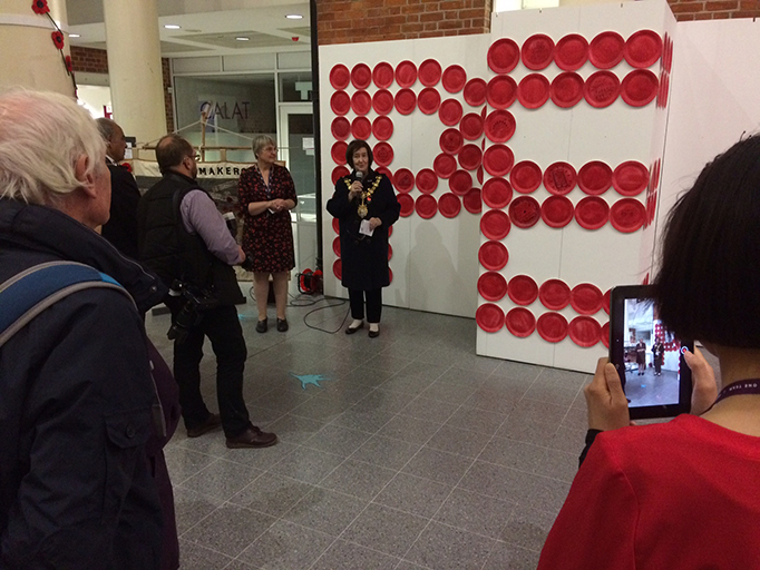 Plate Of Peace Installation, PINS 25, Croydon