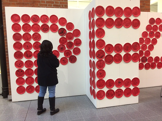 Plate Of Peace Installation, PINS 41, Croydon