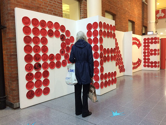 Plate Of Peace Installation, PINS 43, Croydon