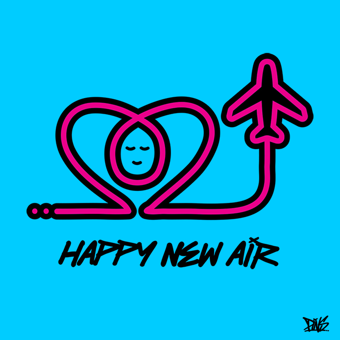 Happy New Air 2021, PiNS Artist©