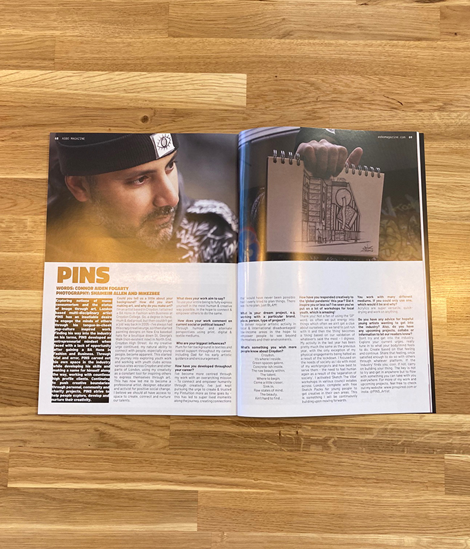 ASBO Magazine x SDS, PiNS Artist, 4