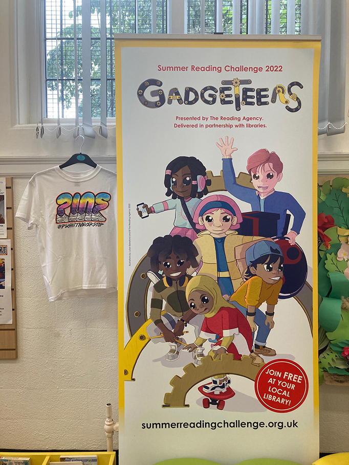 GO GADGETEES!, Summer Reading Challenge, PiNS Workshop, blog