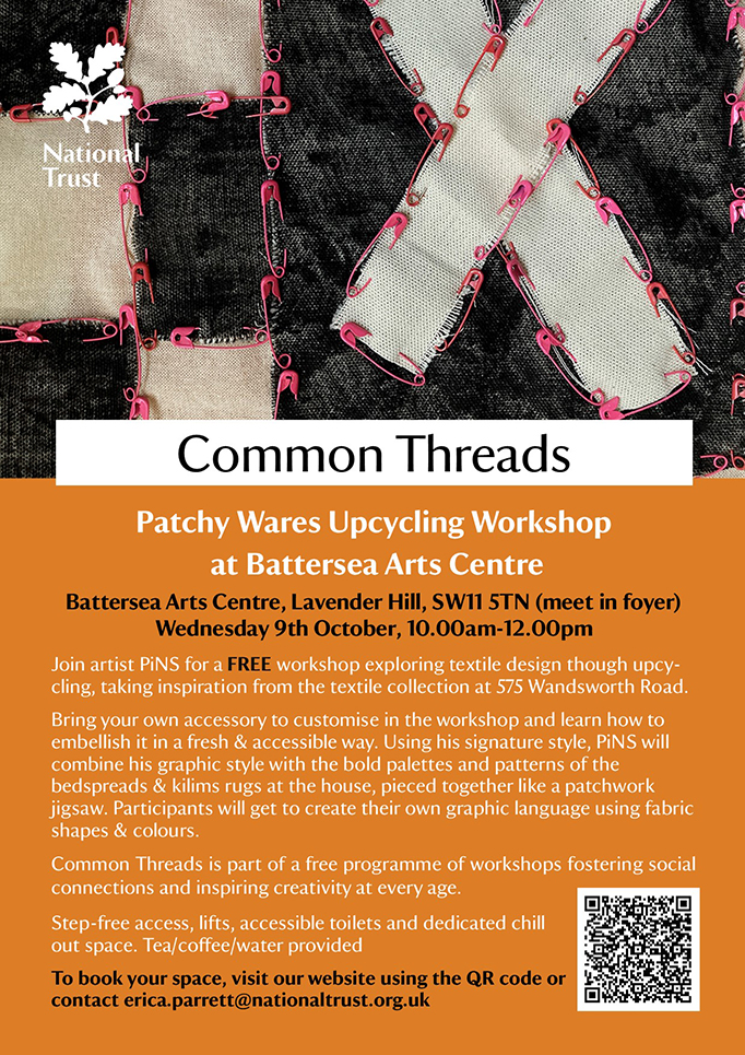 COMMON THREADS Workshop / 575 Wandsworth Road x Battersea Arts Centre